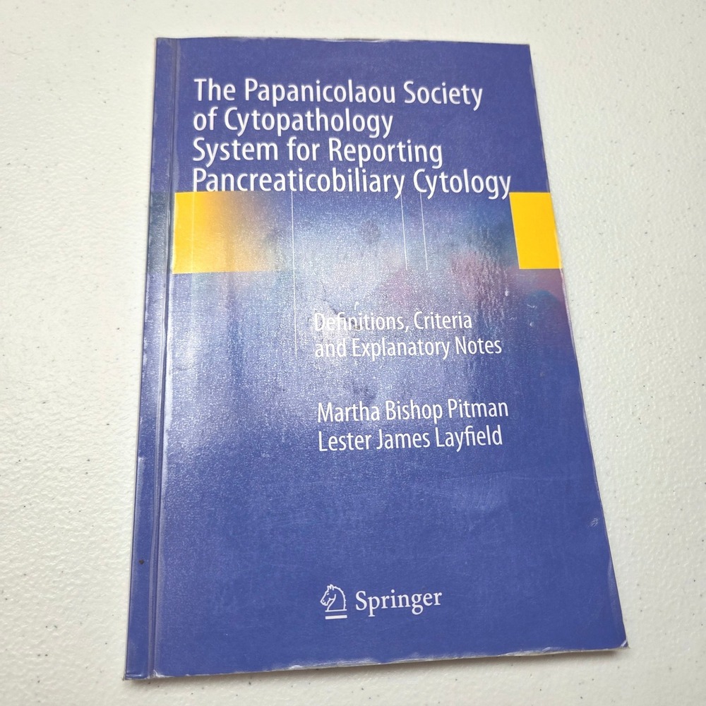 Reporting Pancreaticobiliary Cytology Springer 9783319165882